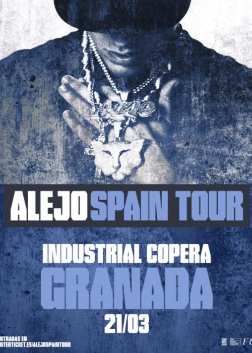 Cartel de Concierto de Alejo en Granada