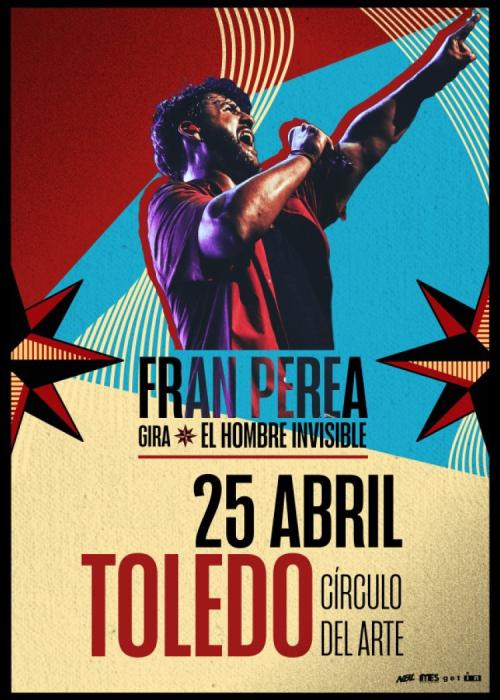 Cartel de Concierto de Fran Perea en Toledo