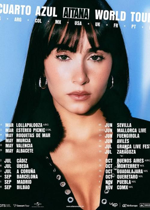 Cartel de Concierto de Aitana en Úbeda
