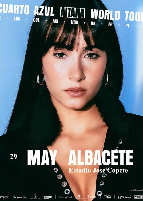 Cartel de Concierto de Aitana en Albacete
