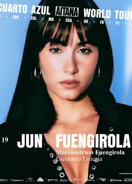 Cartel de Concierto de Aitana en Fuengirola