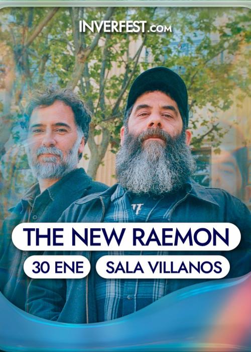 Cartel de Concierto de The New Raemon en Madrid