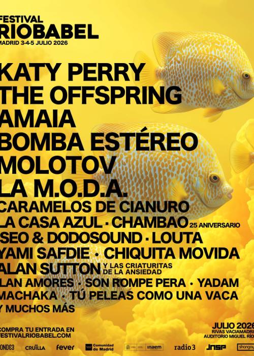 Cartel de Festival Rio Babel 2026