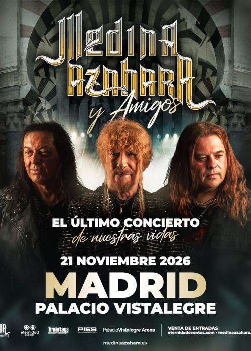 Cartel de Concierto de Medina Azahara en Madrid