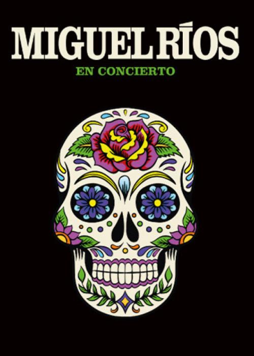 Cartel de Concierto de Miguel Ríos en Tarragona