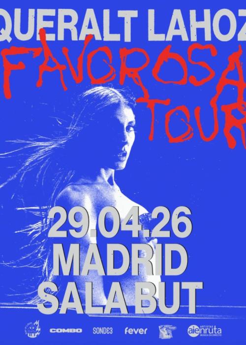 Cartel de Concierto de Queralt Lahoz en Madrid