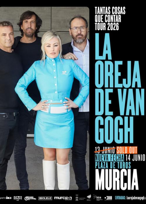 Cartel de Concierto de la Oreja de Van Gogh en Murcia (Segunda Fecha)