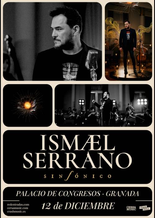 Cartel de Concierto de Ismael Serrano en Granada