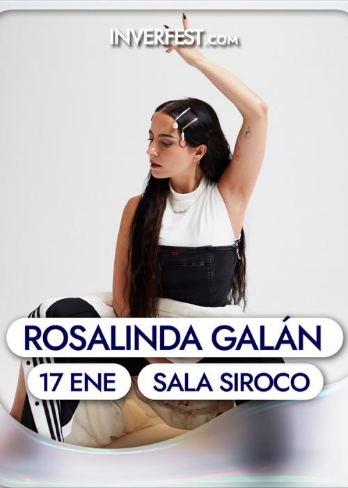 Cartel de Concierto de Rosalinda Galán en Madrid