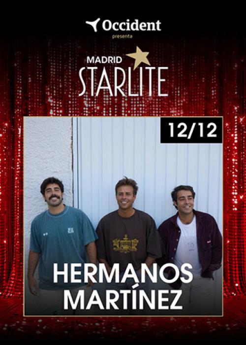 Cartel de Concierto de Hermanos Martínez en Madrid