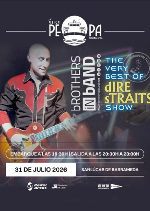 Cartel de Concierto de bROTHERS iN bAND en Sanlúcar de Barrameda