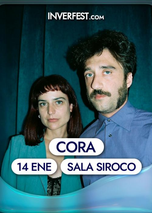 Cartel de Concierto de Cora en Madrid