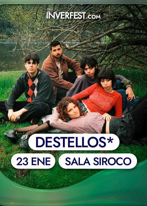 Cartel de Concierto de destellos* en Madrid