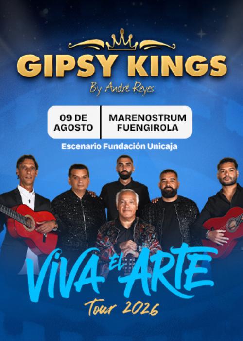 Cartel de Concierto de Gipsy Kings en Fuengirola