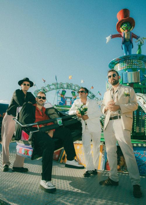 Cartel de Concierto de The Rapants en Zaragoza