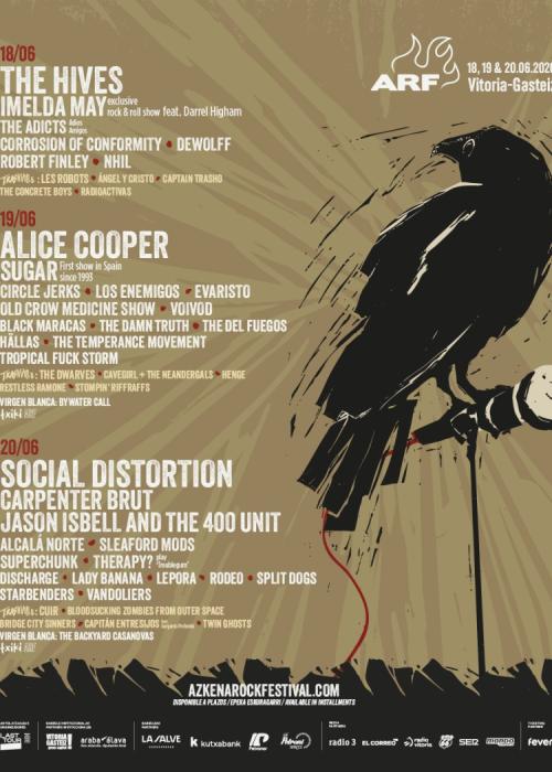Cartel de Azkena Rock Festival 2026