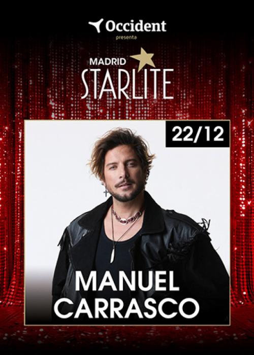 Cartel de Concierto de Manuel Carrasco en Madrid