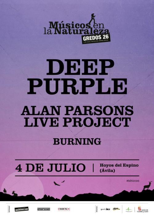 Cartel de Musicos en la Naturaleza 2026