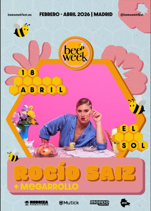 Cartel de Concierto de Rocío Saiz en Madrid