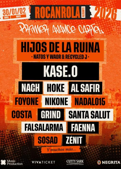 Cartel de Festival Rocanrola 2026