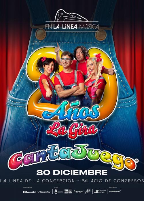 Cartel de CantaJuego en La Línea de la Concepción (Segunda Sesión)