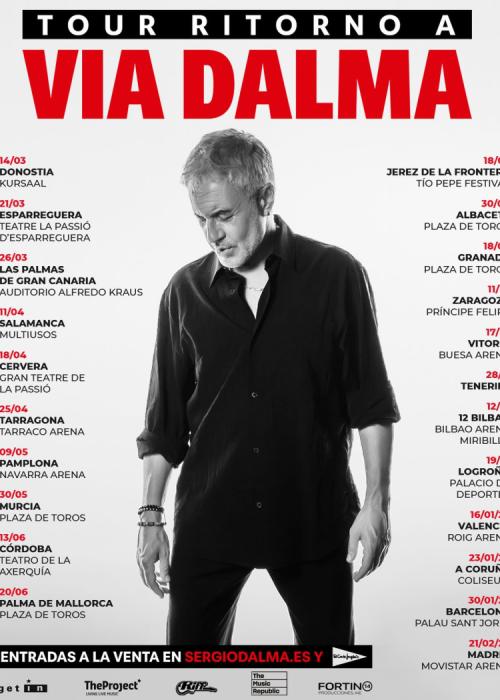 Cartel de Concierto de Sergio Dalma en Úbeda