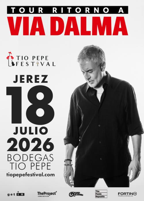 Cartel de Concierto de Sergio Dalma en Jerez de la Frontera
