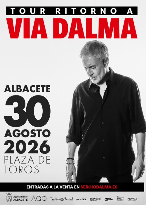 Cartel de Concierto de Sergio Dalma en Albacete