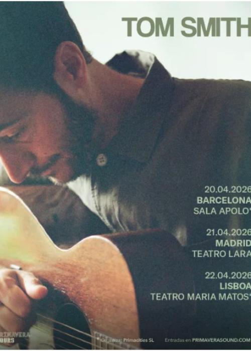 Cartel de Concierto de Tom Smith en Madrid