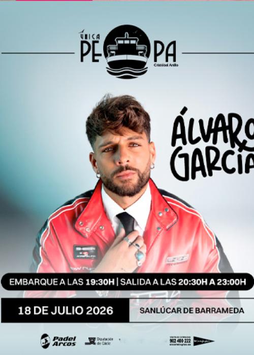 Cartel de Concierto de Álvaro García en Sanlúcar de Barrameda