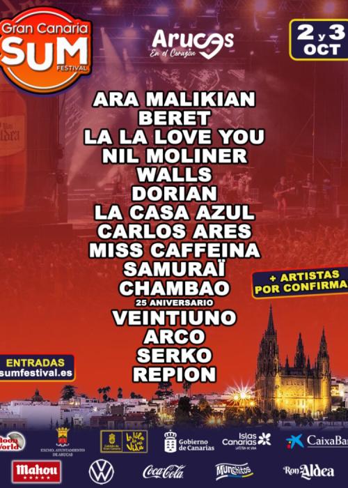 Cartel de Gran Canaria SUM Festival 2026
