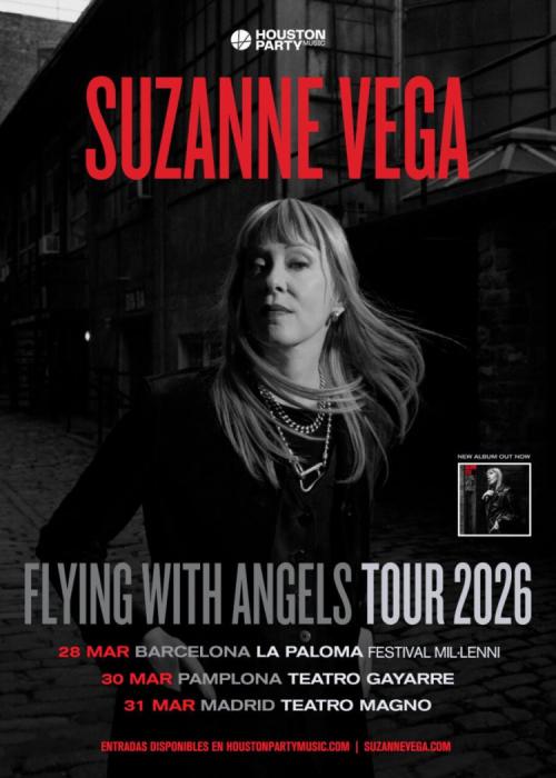 Cartel de Concierto de Suzanne Vega en Madrid