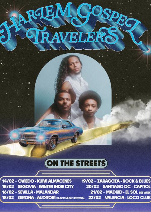 Cartel de Concierto de The Harlem Gospel Travelers en Valencia