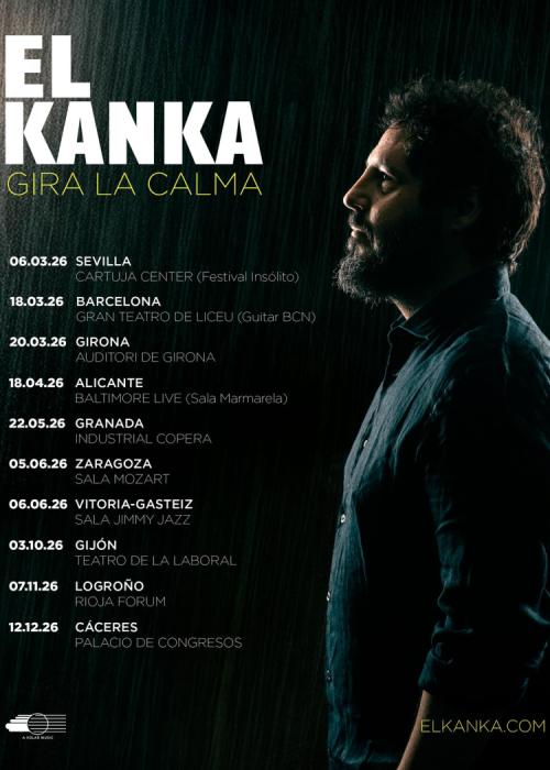 Cartel de Concierto de El Kanka en Málaga (Cuarta Fecha)