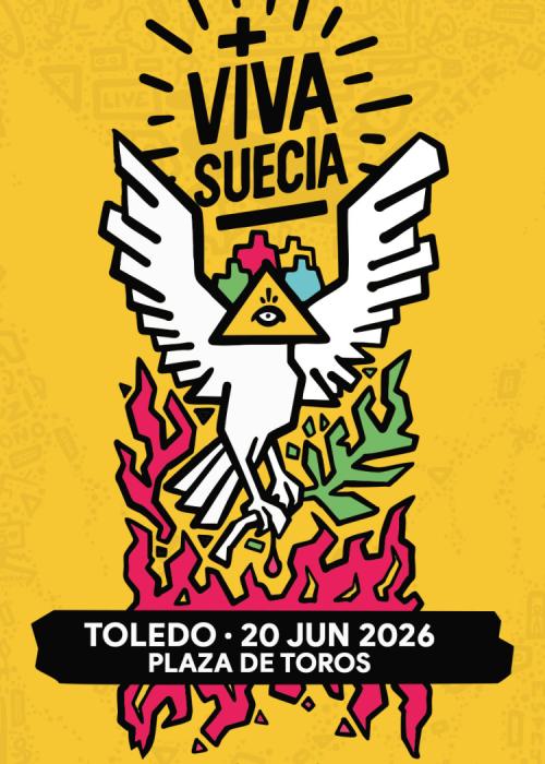Cartel de Concierto de Viva Suecia en Toledo