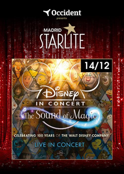 Cartel de Disney Concert The Sound Of Magic en Madrid