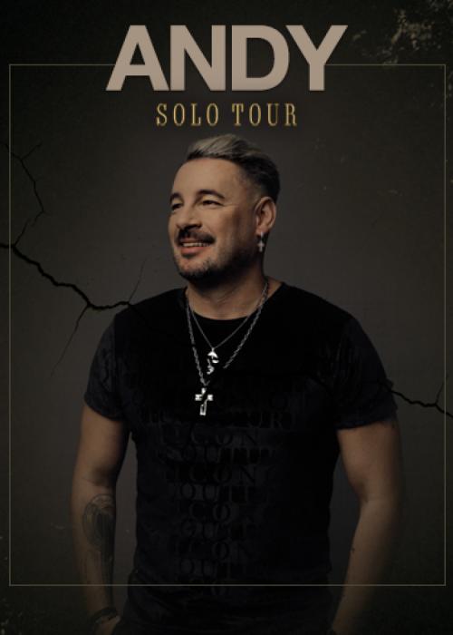 Cartel de Concierto de Andy en Burgos