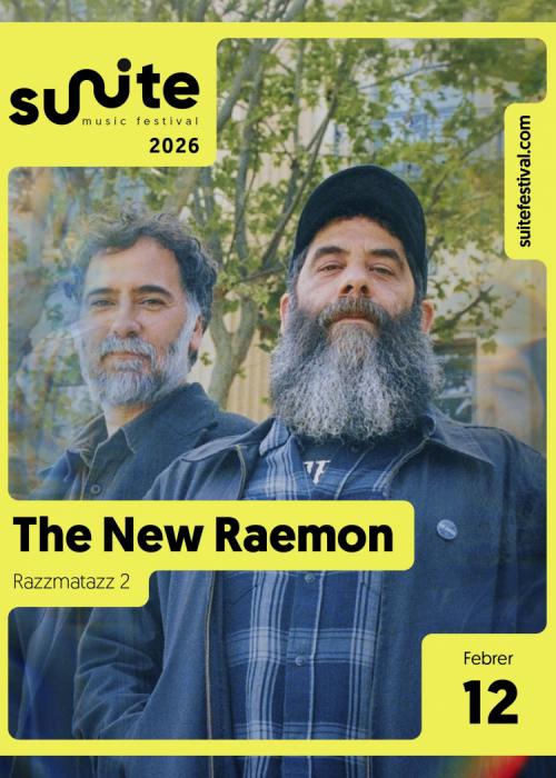 Cartel de Concierto de The New Raemon en Barcelona