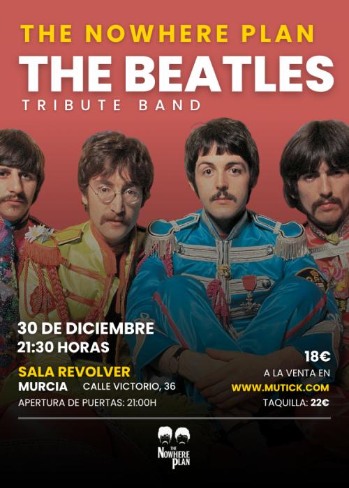 Cartel de Tributo a The Beatles en Murcia