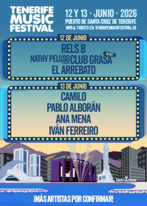 Cartel de Tenerife Music Festival 2026