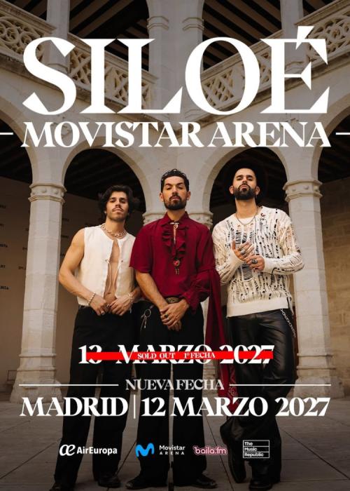 Cartel de Concierto de Siloé en Madrid (Segunda Fecha)
