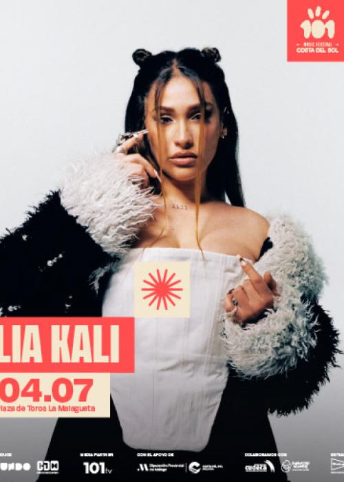 Cartel de Concierto de Lia Kali en Málaga