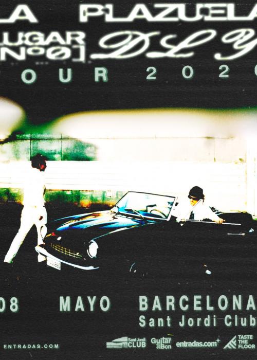 Cartel de Concierto de La Plazuela en Barcelona