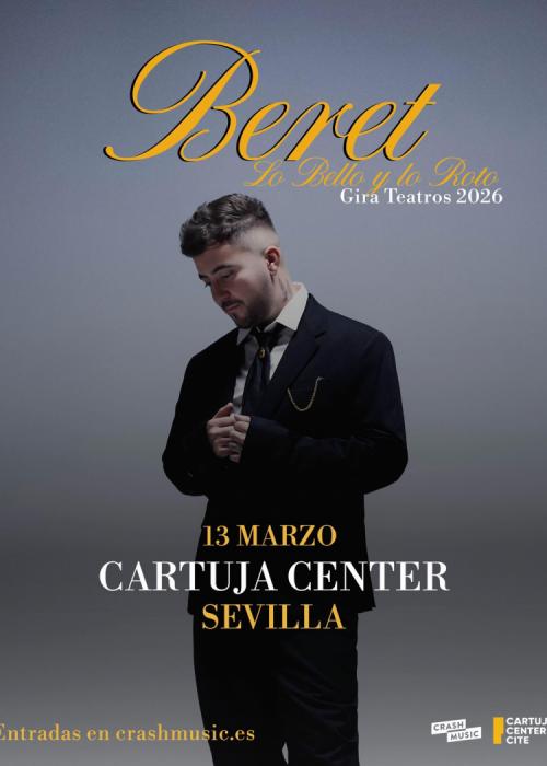 Cartel de Concierto de Beret en Sevilla