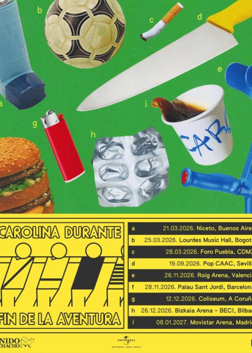 Cartel de Concierto de Carolina Durante en Valencia