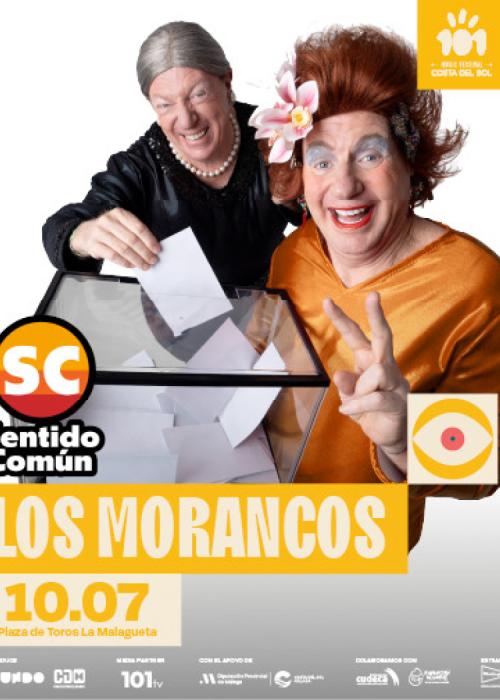 Cartel de Los Morancos en Málaga
