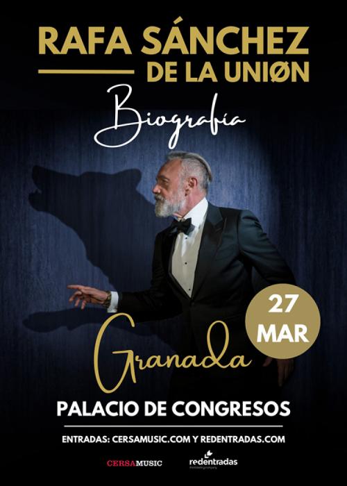 Cartel de Concierto de Rafa Sánchez en Granada