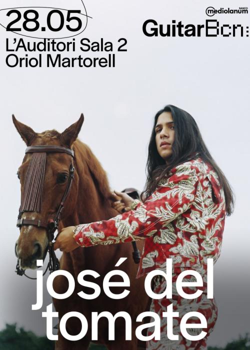 Cartel de Concierto de José Del Tomate en Barcelona