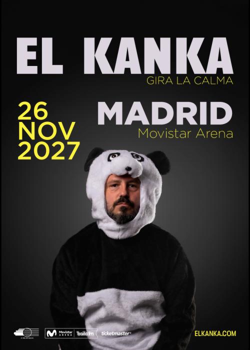 Cartel de Concierto de El Kanka en Madrid