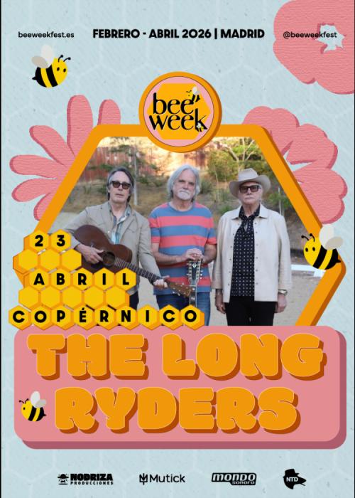 Cartel de Concierto de The Long Ryders en Madrid